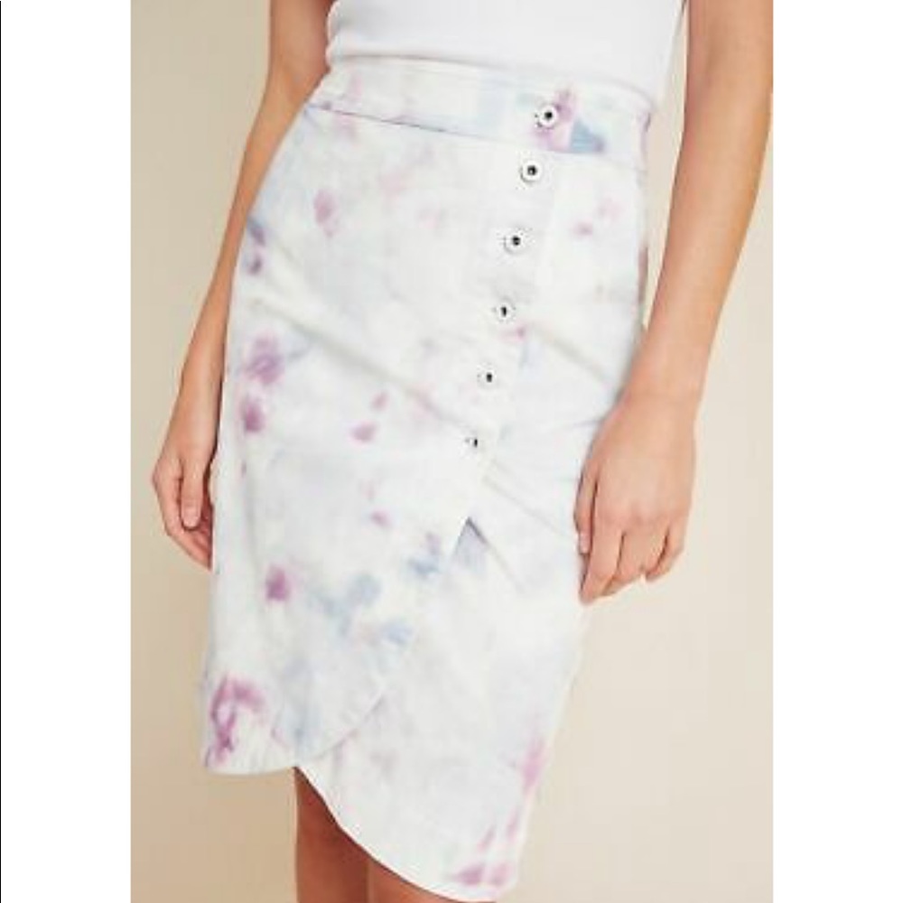 NWT Anthropologie Kimmie tie-dye skirt (size 12)